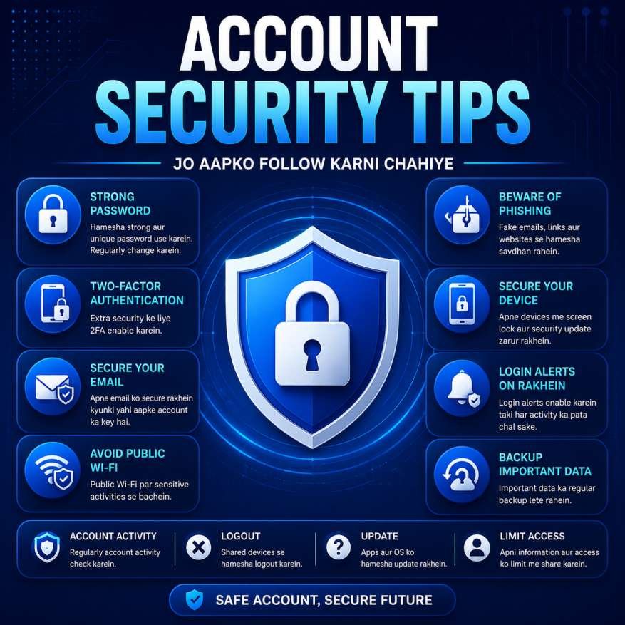 Login Tiranga account security tips