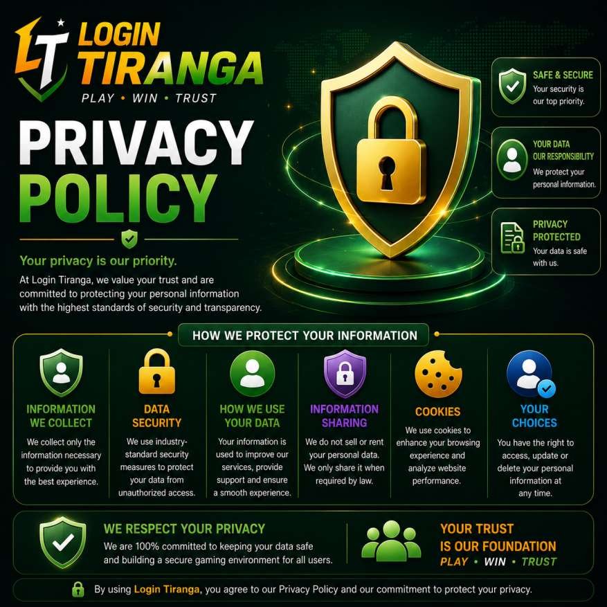 Login Tiranga Privacy Policy