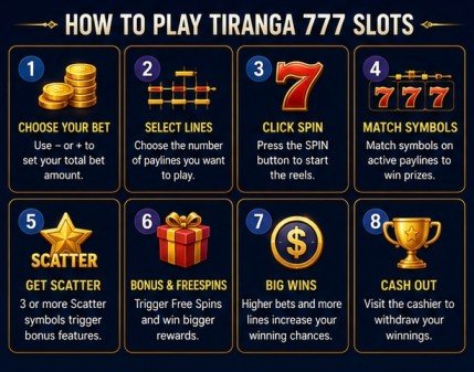 Tiranga 777 Slots how to play guide