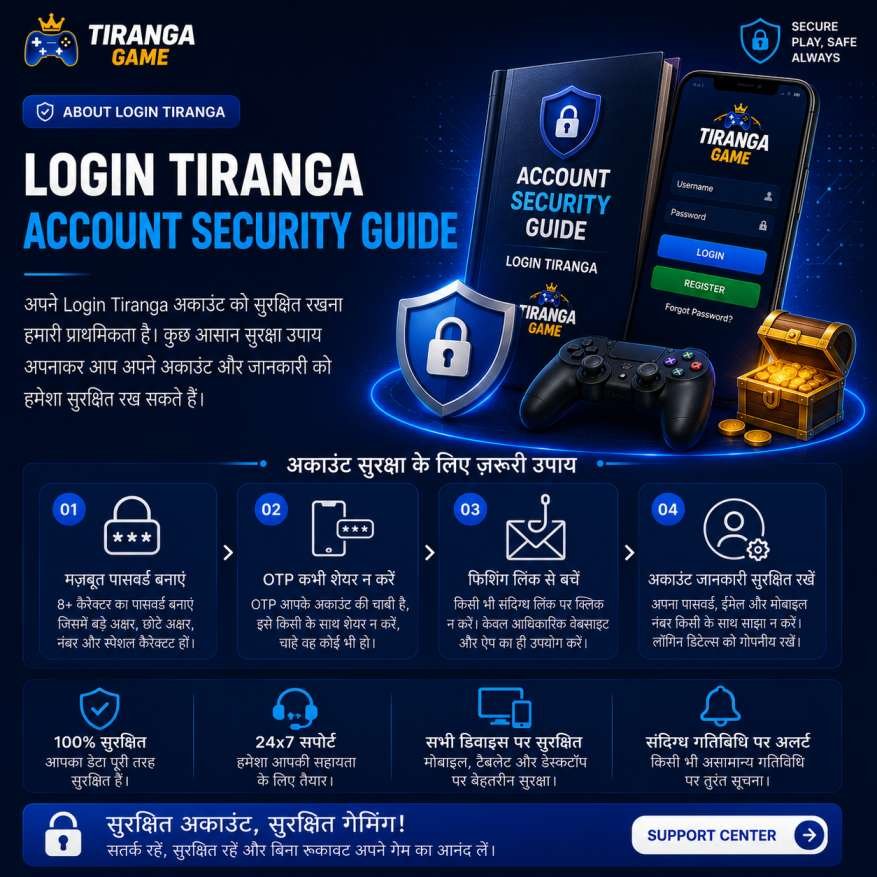 Login Tiranga information guide