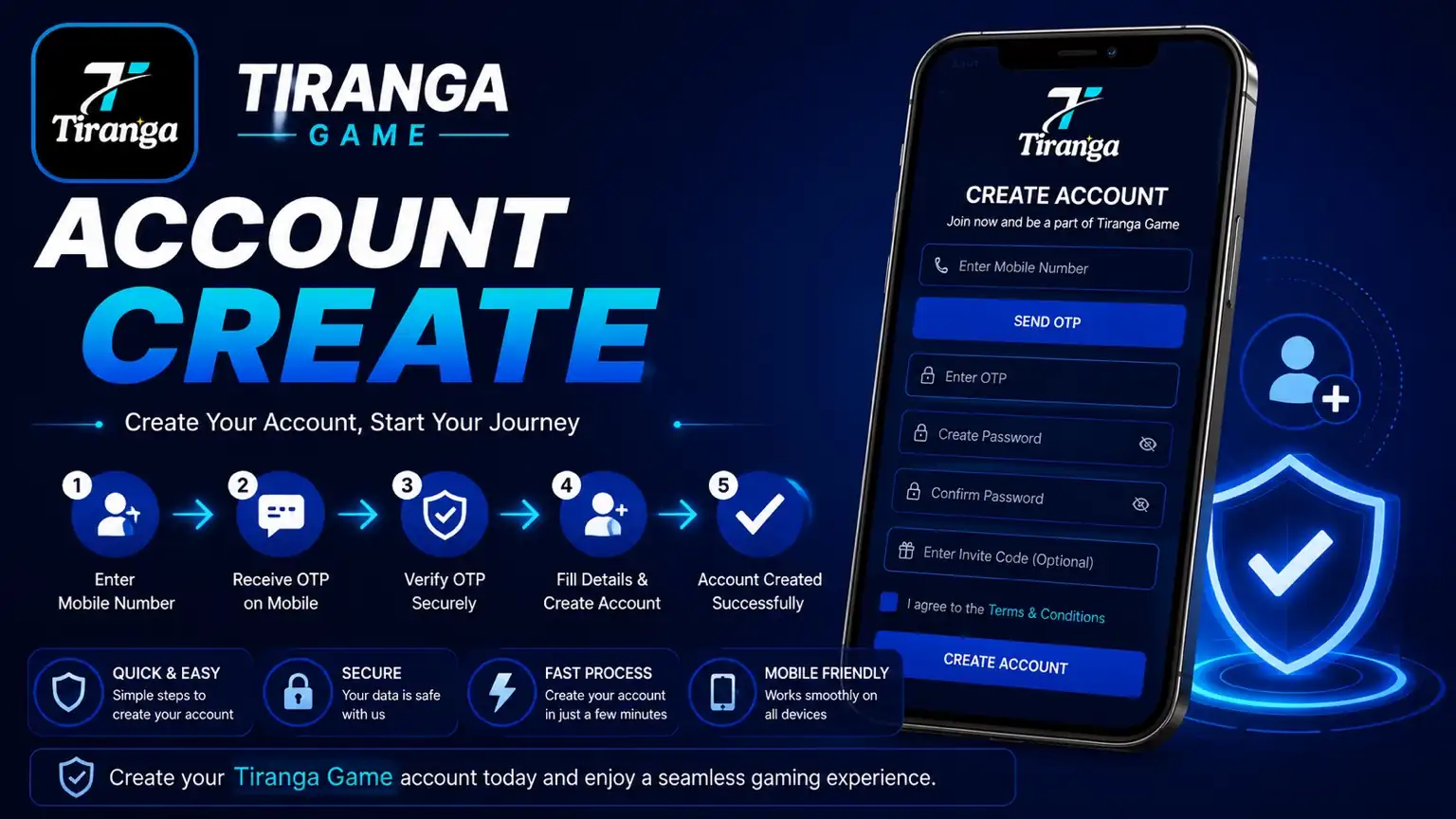 Tiranga Game Account Create Tiranga Game Account Create