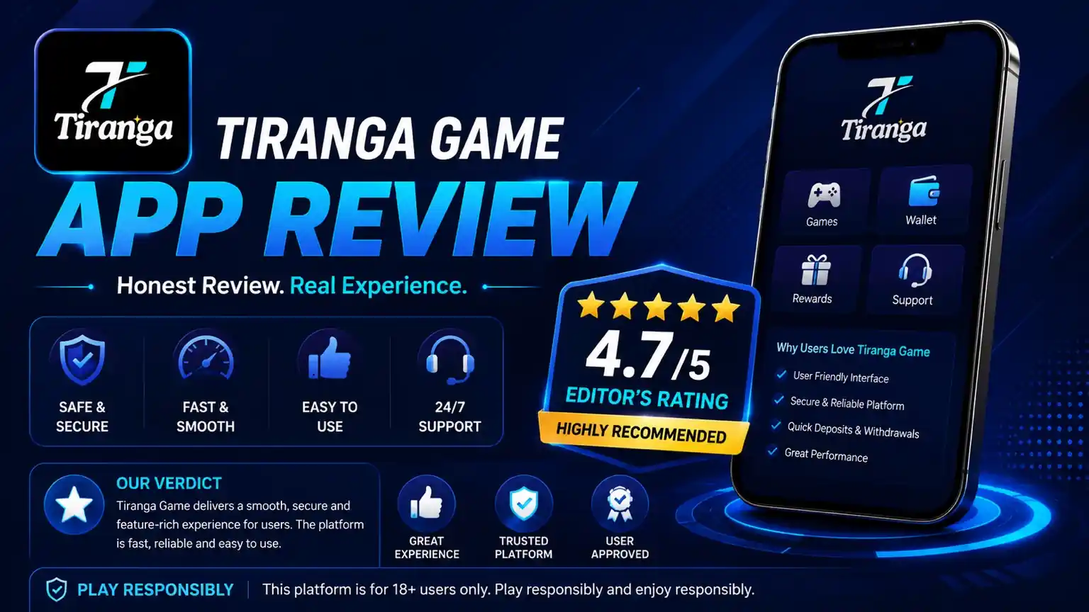 Tiranga Game App Review