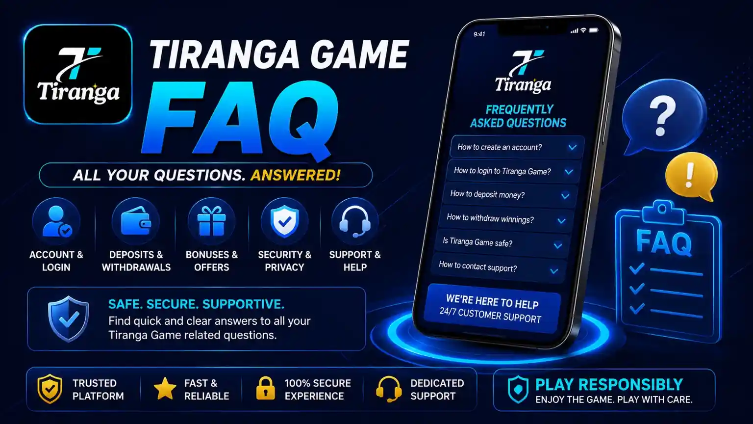Tiranga Game FAQ