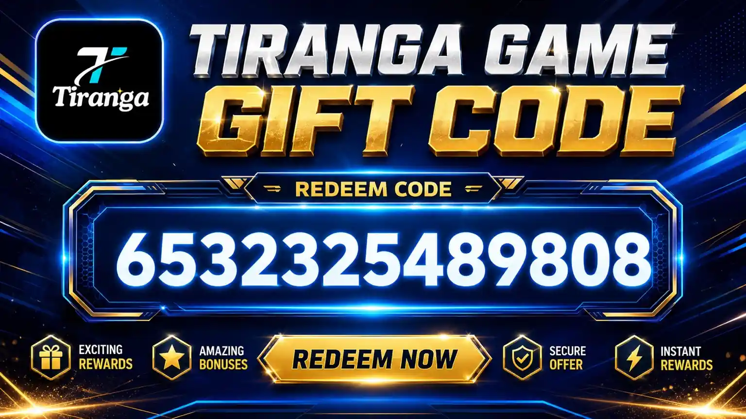 Tiranga Game Gift Code