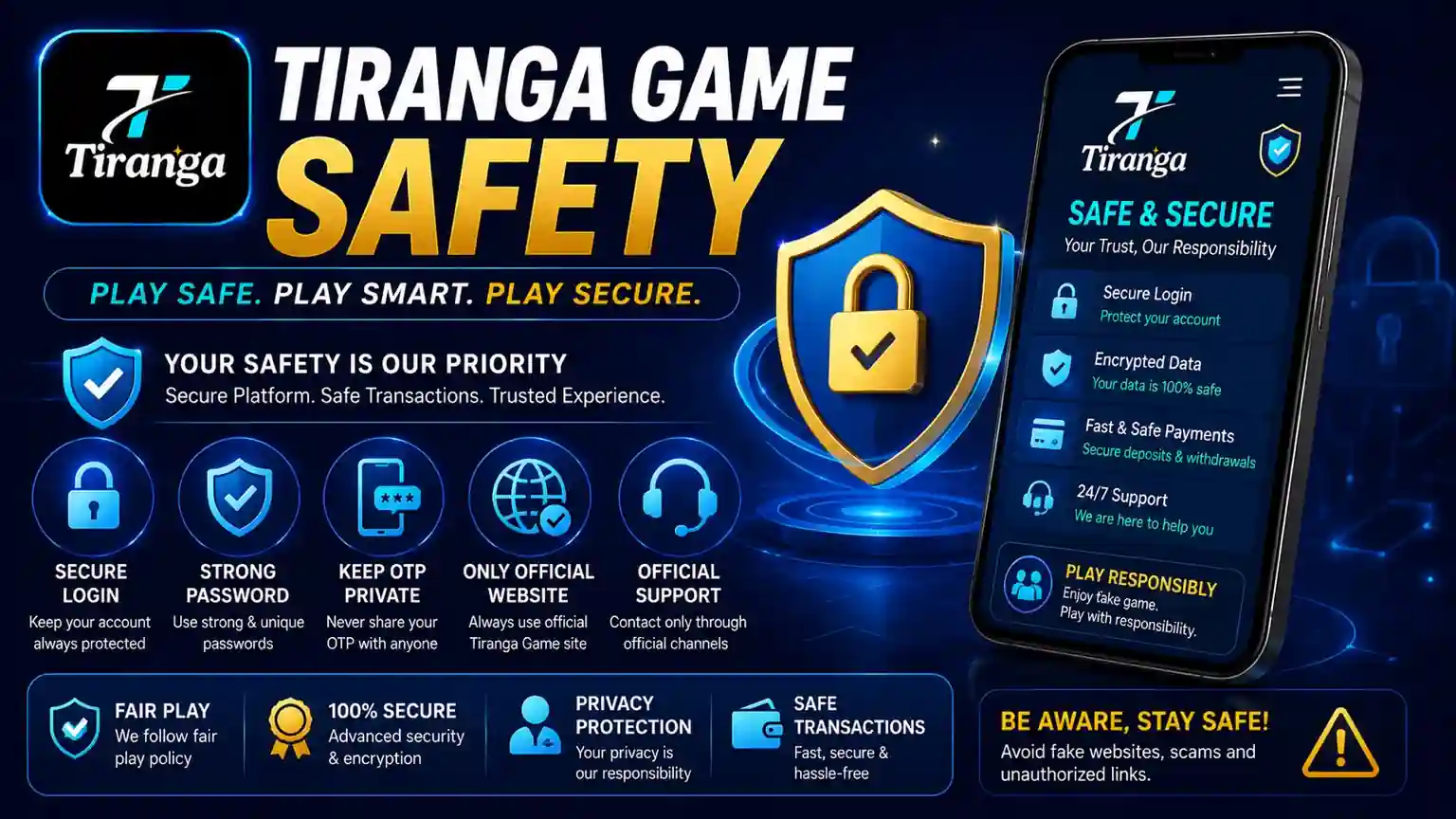 Tiranga Game Safety